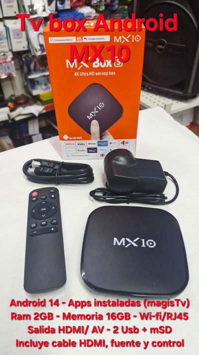 Tv box MX10 Android