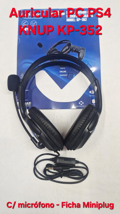 Auricular Para Pc Knup Kp-352