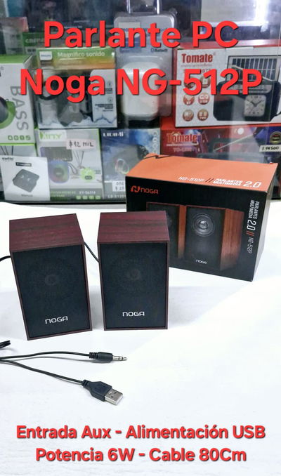 Parlante Para Pc Noga Ng-512P