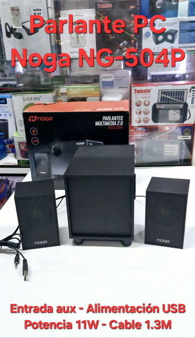 Parlante Para Pc Noga Ng-504P