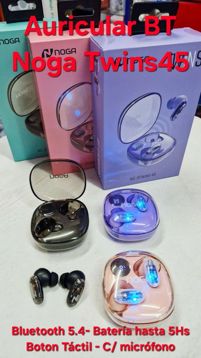 Auricular Bluetooth NOGA TWINS45
