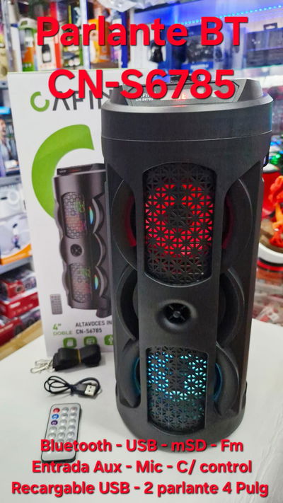 Parlante Bluetooth Cafini S6785