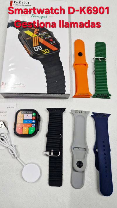 Smartwatch K6901 - Negro