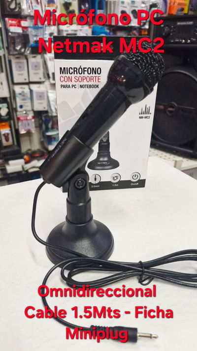 Microfono Para Pc Netmak Nm-Mc2