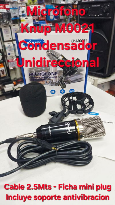 Microfono Para Pc Knup Kp-M0021
