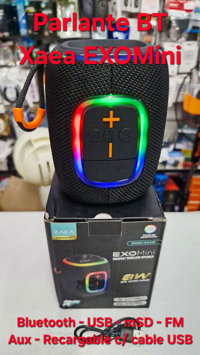 Parlante Bluetooth XAEA ExoMini