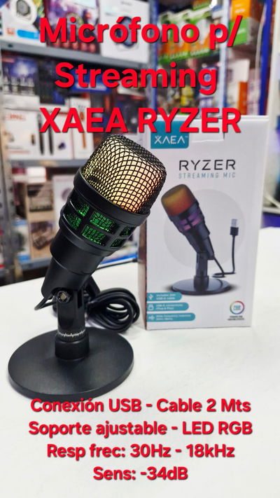 Microfono Para Pc XAEA RYZER MODX-066