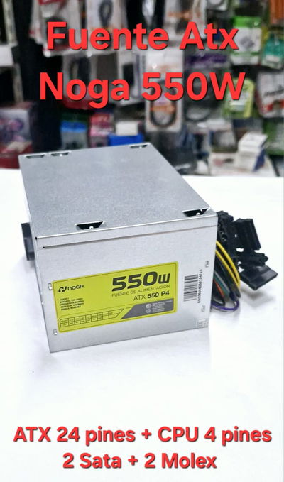 Fuente Para Pc 550W Noga Atx550