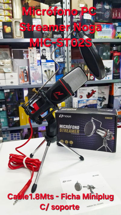 Microfono Para Pc NOGA MIC-ST02S