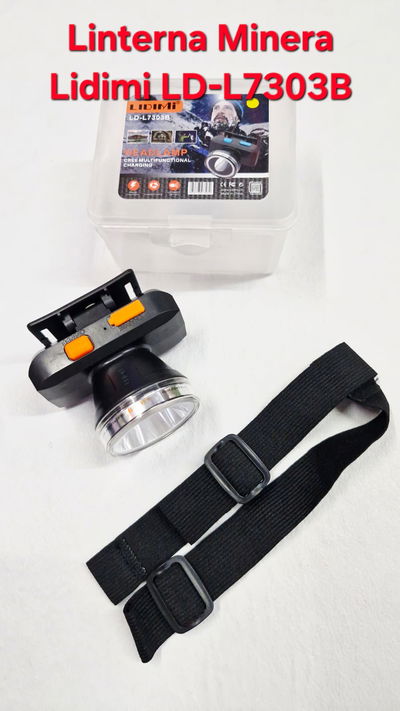 Linterna Minera Recargable LIDIMI L7303B