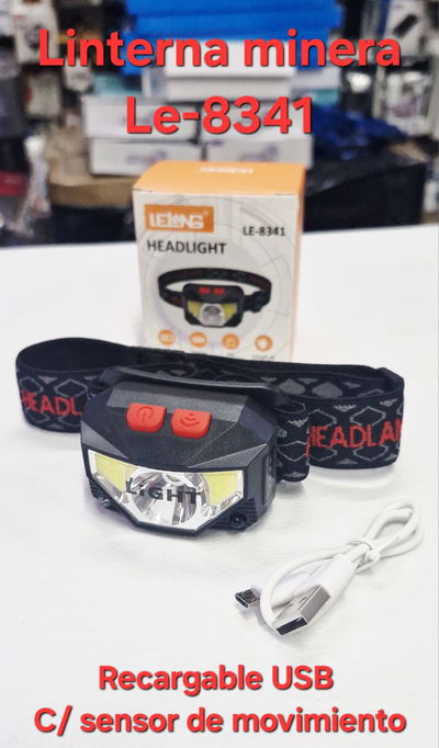 Linterna Minera Recargable LELONG LE-8341