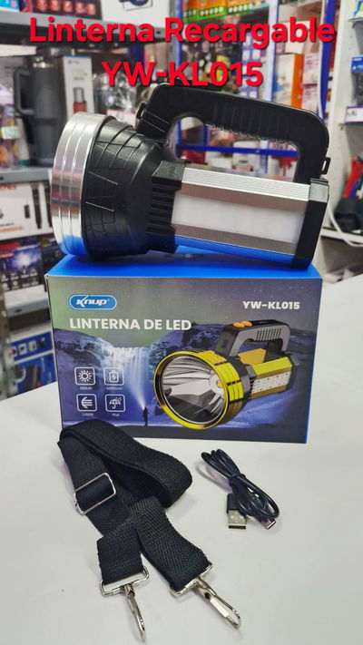 Linterna LED Recargable KNUP KL015