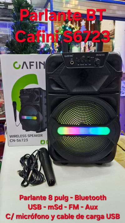 Parlante Bluetooth Cafini S6723