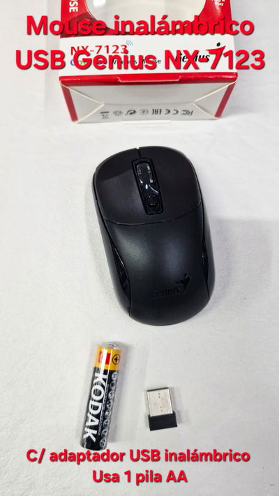 Mouse Inalambrico Usb Genius Nx-7123