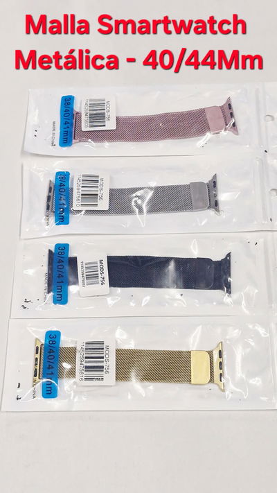 Malla Smartwatch 40/44Mm - metalica
