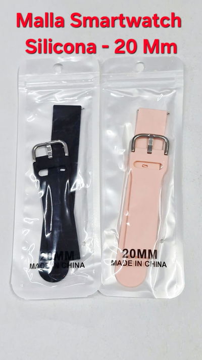 Malla Smartwatch 20Mm - silicona