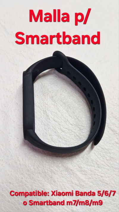 Malla Smartband 4/5/6 o similares - silicona