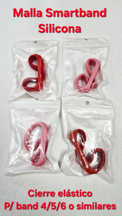 Malla Smartband 4/5/6 o similares - silicona