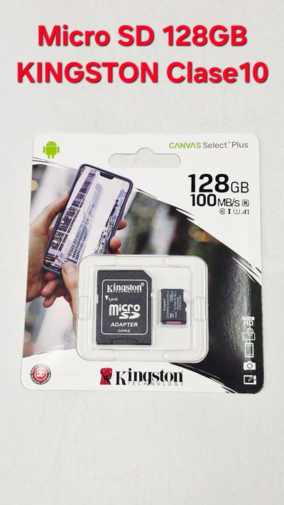 Microsd 128 Gb Kingston Clase10