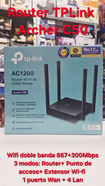 Router Wifi Tp-Link Archer C50
