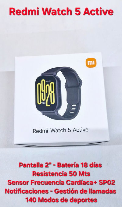 Smartwatch Redmi Watch 5 Active