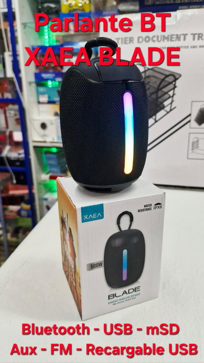 Parlante Bluetooth XAEA BLADE