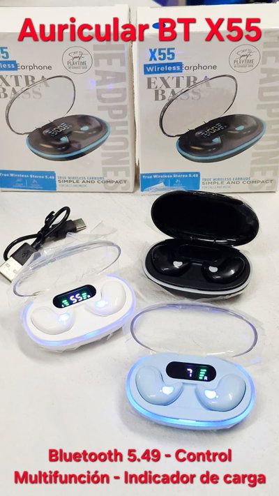Auricular Bluetooth X55