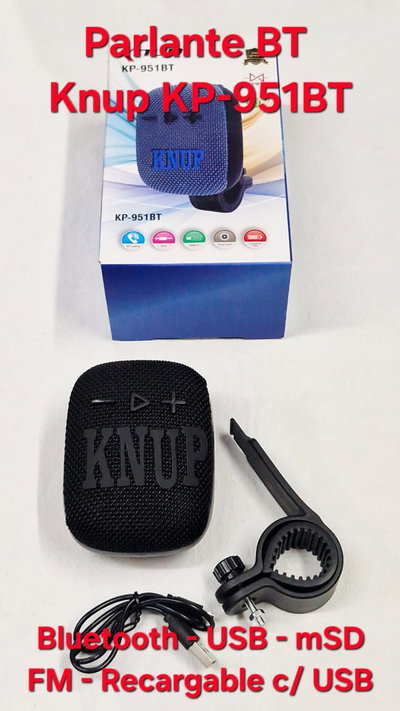 Parlante Bluetooth KNUP KP-951BT 
