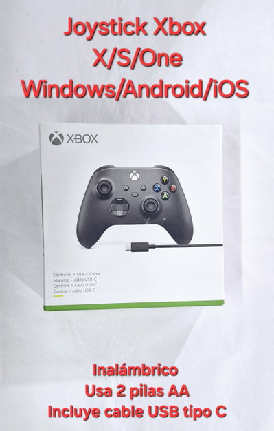 Joystick inalambrico XBOX X/S/ONE WINDOWS/ANDROID