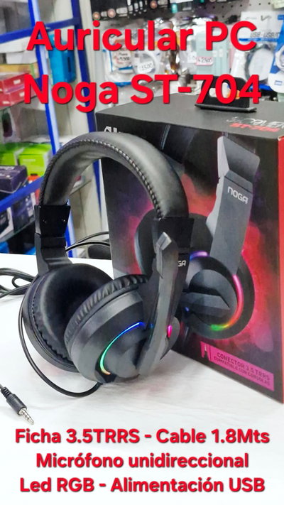 Auricular Para Pc Noga ST-704