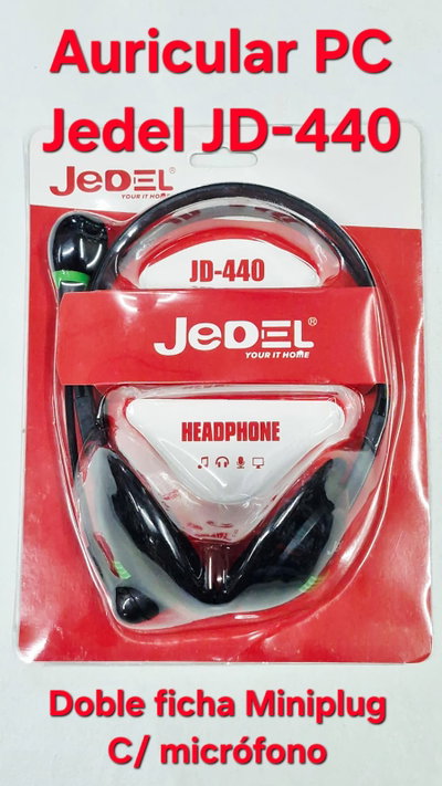 Auricular Para Pc JEDEL JD-440