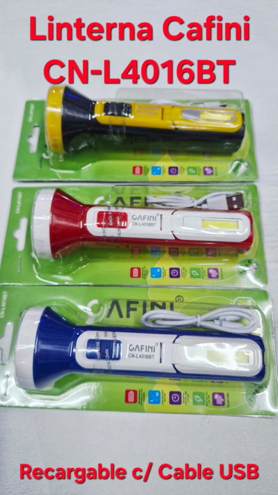Linterna LED Recargable CAFINI CN-L4016BT