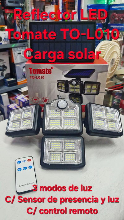 Reflector Led TOMATE L010 c/ carga solar