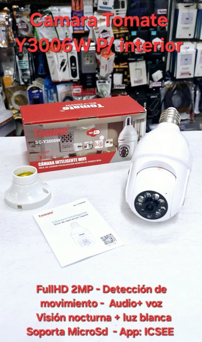 Camara de seguridad WiFi Tomate 3006W - interior