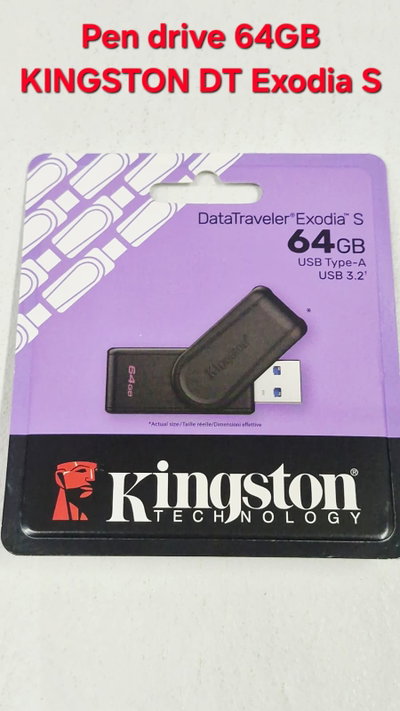 Pendrive 64GB Kingston DT Exodia S
