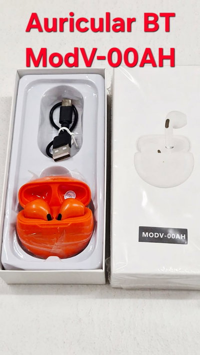 Auricular Bluetooth 00AH - Naranja