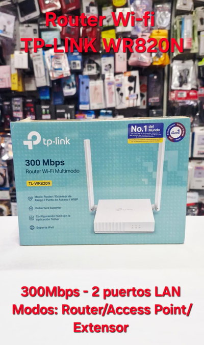 Router Wifi Tp-Link Wr820N