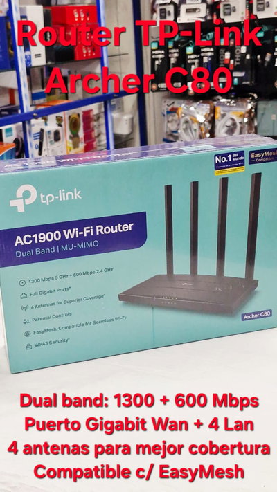 Router Wifi Tp-Link Archer C80