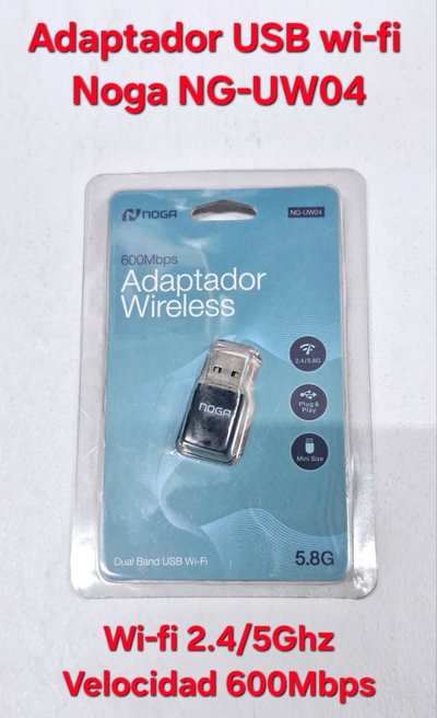 Adaptador Usb Wifi Noga Ng-Uw04