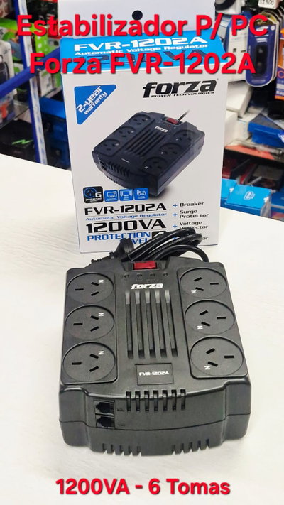 Estabilizador de tension Forza FVR-1202A