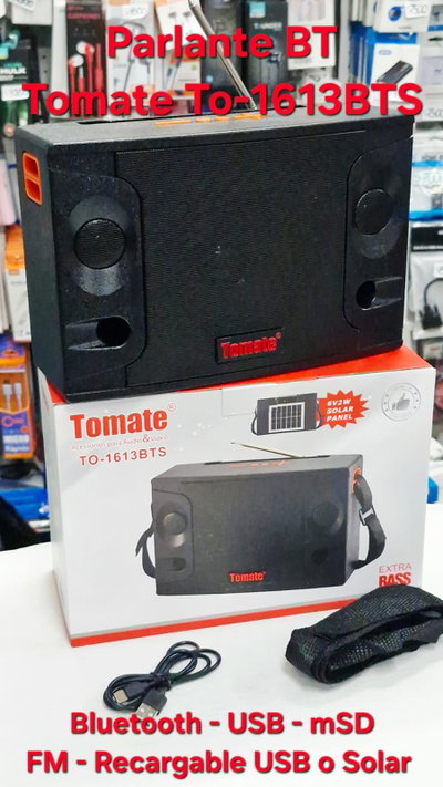 Parlante Bluetooth TOMATE TO-1613BTS