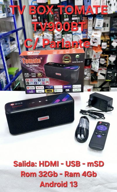 Tv box parlante Tomate Tv900Bt