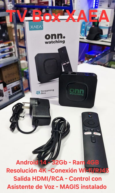 Tv box XAEA c/ asistente de voz 