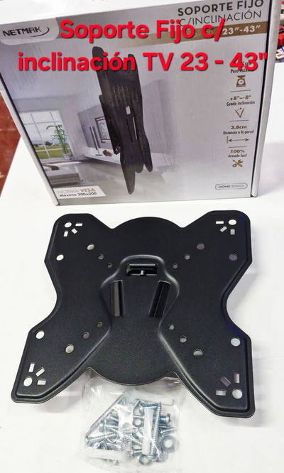 Soporte TV Inclinable 17 a 43 pulg  Netmak 