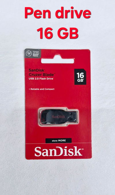 Pen Drive 16gb Sandisk CZ50
