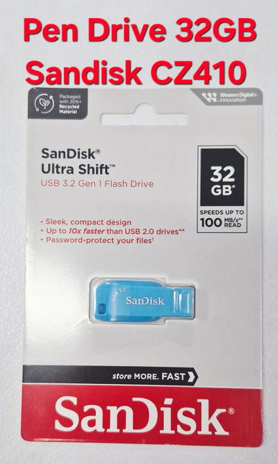 Pen Drive 32gb Sandisk CZ410 USB 3.2