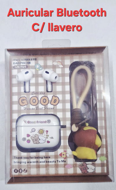 Auricular Bluetooth TWS 125 c/ llavero