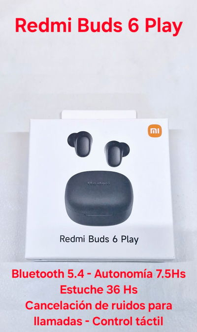 Auricular Bluetooth Redmi Buds 6 Play