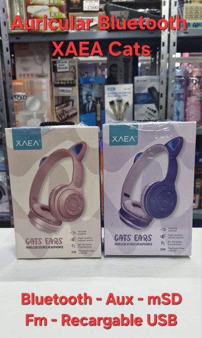 Auricular Bluetooth XAEA Cats