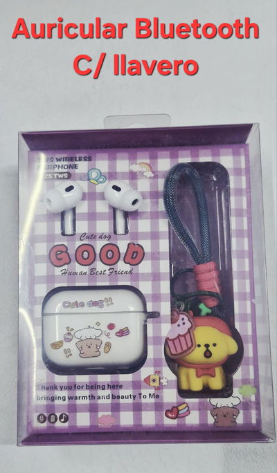 Auricular Bluetooth TWS 125 c/ llavero